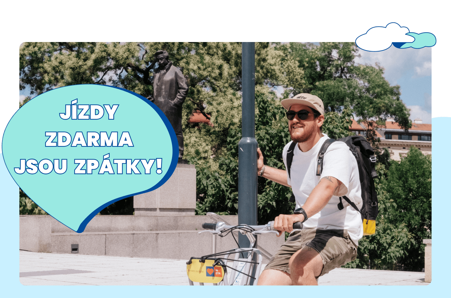 BRNO: 2 x 30 minut jízdy denně zdarma — Nextbike Czech brno 2x30 mins